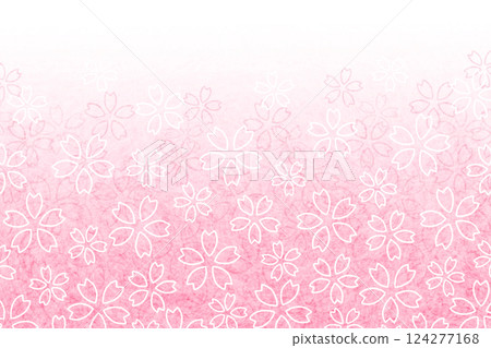Sakura illustration background 124277168