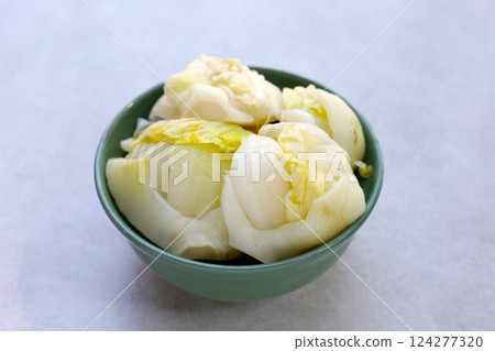 Seasoning pickled mustard, salted fermented vegetable 124277320