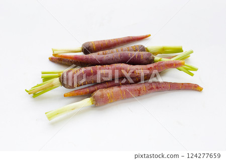 Fresh carrot vegetables, Ripe carrots Fresh carrot vegetables, Ripe carrots 124277659