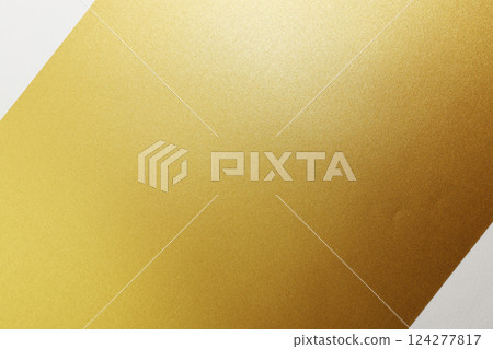 金色背景_白色框架 124277817