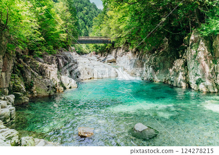<Nagano> The beautiful scenery of the Atera Valley - Ushigafuchi - <Nagano> The beautiful scenery of the Atera Valley - Ushigafuchi - 124278215