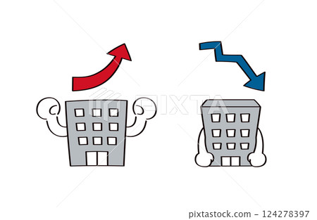 Company character illustration Company character illustration 124278397