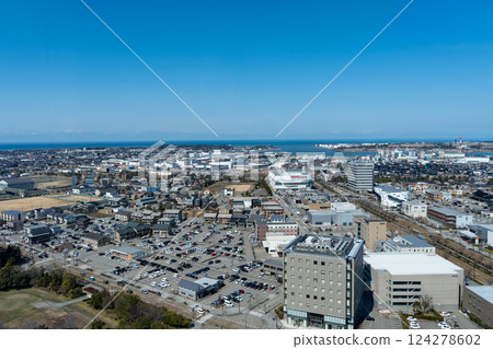 Streets, townscapes, views, scenery, observation decks, and seaside in Kanazawa City, Ishikawa Prefecture Streets, townscapes, views, scenery, observation decks, and seaside in Kanazawa City, Ishikawa Prefecture 124278602