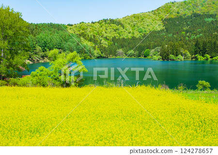 Spring Huronong Lake 124278657