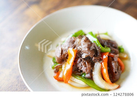 和牛瘦肉切片 和牛瘦肉切片 124278806