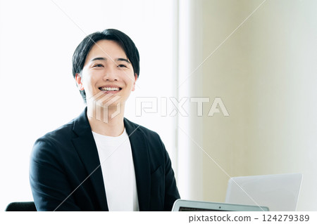 IT engineers having a group discussion IT engineers having a group discussion 124279389