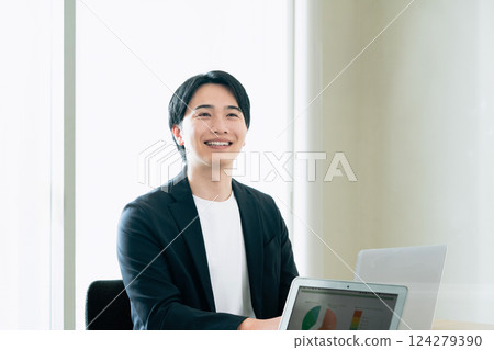 IT engineers having a group discussion IT engineers having a group discussion 124279390