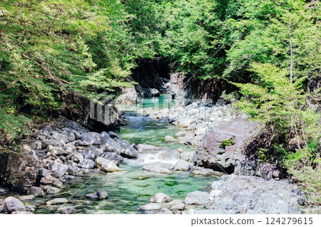 <Nagano> Beautiful scenery of Atera Valley <Nagano> Beautiful scenery of Atera Valley 124279615