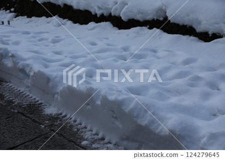 Snow cover Snow cover 124279645