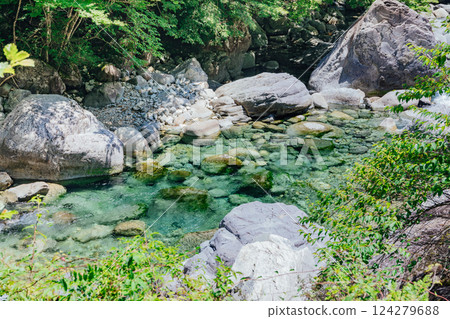 <Nagano> Beautiful scenery of Atera Valley <Nagano> Beautiful scenery of Atera Valley 124279688