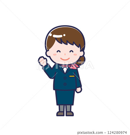 Cabin attendant/female 17 Cabin attendant/female 17 124280974