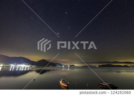 瀨戶內初秋星空:獵戶座升起 瀨戶內初秋星空:獵戶座升起 124281060