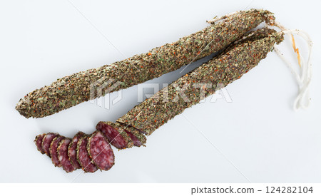 Snack fuet sausage 124282104