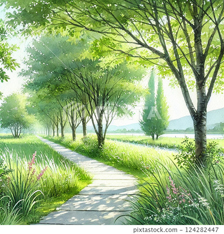 Scenery with green 2 124282447