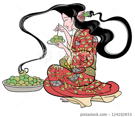 妖怪 - 兩嘴女人 124282653