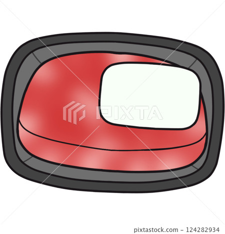 The illustration of a beef 124282934