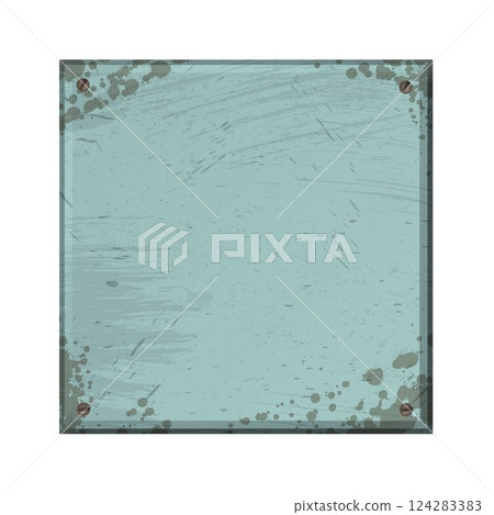 Square blue grunge frame Square blue grunge frame 124283383