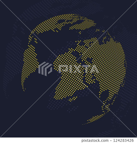 World map yellow wallpaper 124283426