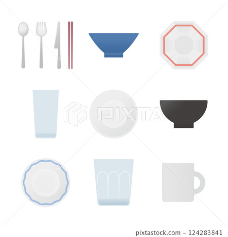 Dishes 124283841