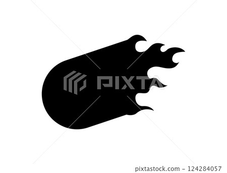 Abstract wave shape with curved black lines on white for creative design purposes 124284057