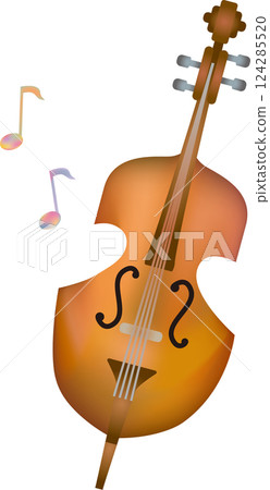 Lively violin illustrations Lively violin illustrations 124285520