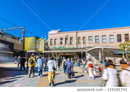 日本東京城市景觀。邁向新時代 124285744