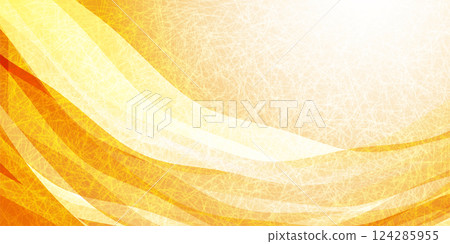 Orange wave washi paper pattern background Orange wave washi paper pattern background 124285955