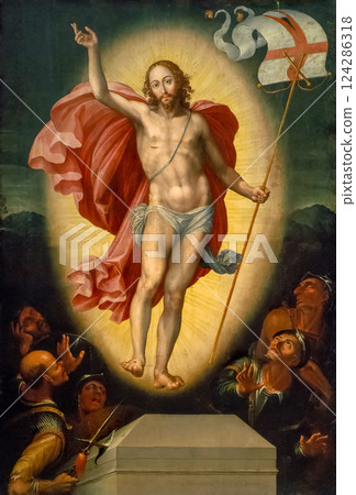The Resurrection of Christ by Alonso Lopez de Herrera (1580-1648) 124286318