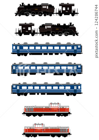SL Taiju SL + 3 passenger cars + DE10 train set 124286744