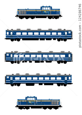 DL Taiki Blue Formation Set with Dream Car 124286746