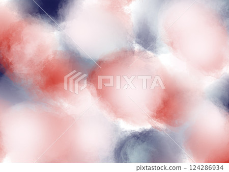 Abstract watercolor pattern background material Abstract watercolor pattern background material 124286934
