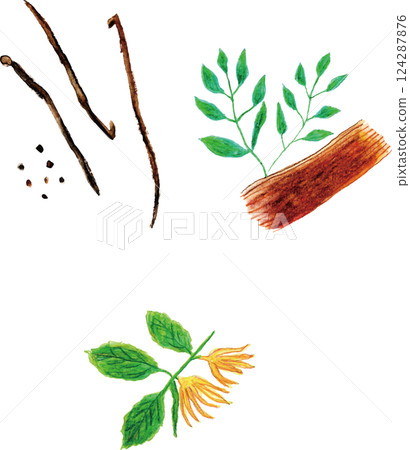 芳香精油異國情調 芳香精油異國情調 124287876