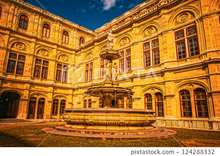 Vienna State Opera Courtyard Fountain Vienna State Opera Courtyard Fountain 124288332