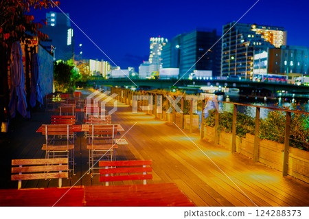 Night view of Tennozu Isle 124288373