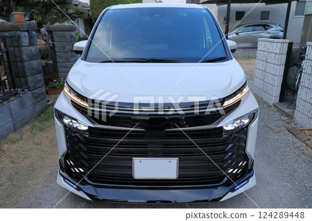 汽車大燈圖像 汽車大燈圖像 124289448