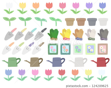 Gardening material 124289625
