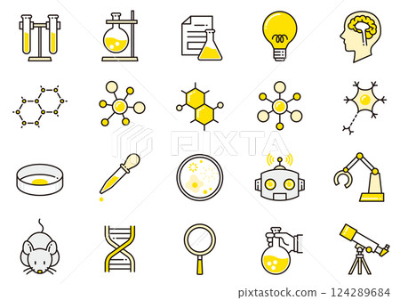 科學圖標 03 科學圖標 124289684