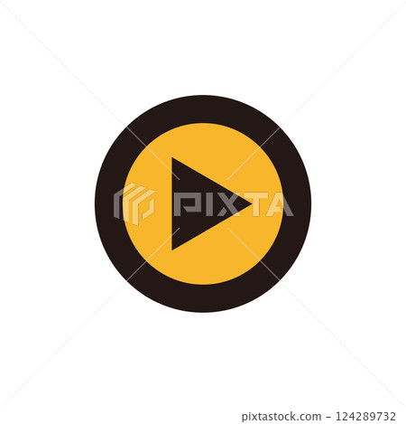 play button icon play button icon 124289732