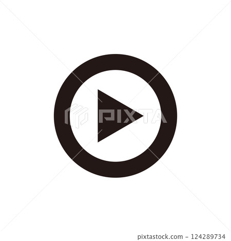 play button icon 124289734