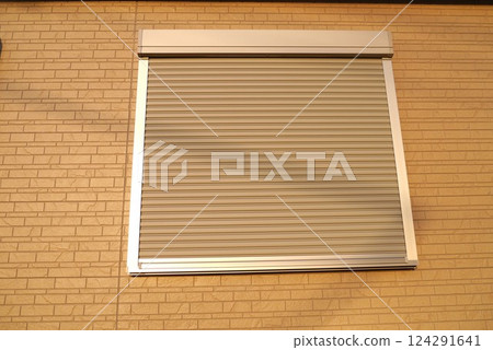 Storm shutters have been replaced with shutters, making things smarter and also effective as a crime prevention measure. 124291641