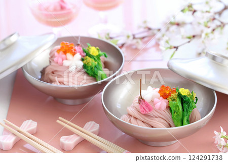 碗裝櫻花素麵 碗裝櫻花素麵 124291738