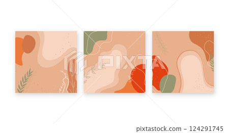 Abstract card with trendy abstract square templates. Minimal design. Design promotion. Vector memphis. Banner promotion. Abstract card with trendy abstract square templates. Minimal design. Design promotion. Vector memphis. Banner promotion. 124291745