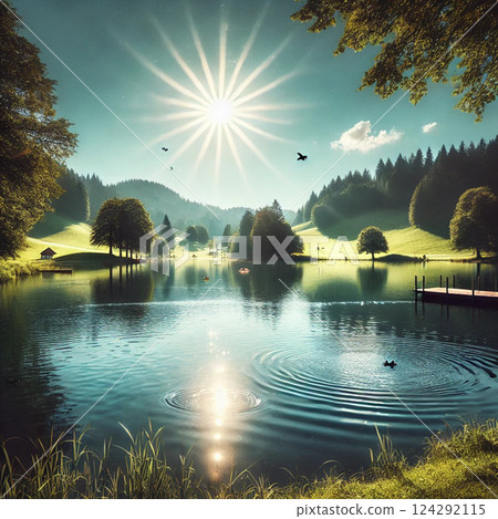 A lake 124292115