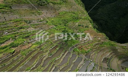 Batad Rice Terraces in Ifugao Philippines 124293486