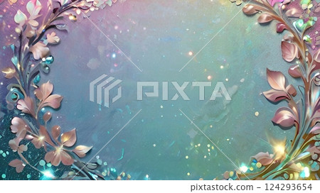 Gradient jewel metal image frame luxury background design wallpaper Gradient jewel metal image frame luxury background design wallpaper 124293654