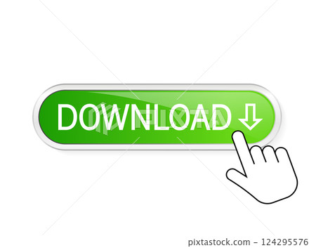 Download, great design for any purposes. Illustration, vector. Vector background. Hand click icon. Download, great design for any purposes. Illustration, vector. Vector background. Hand click icon. 124295576