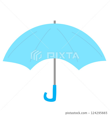 簡易雨傘(無線條) 簡易雨傘(無線條) 124295665