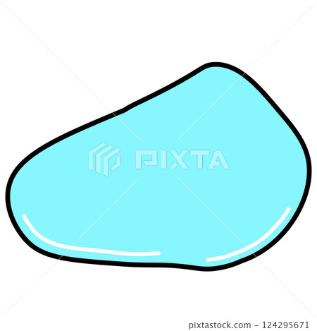 簡單水坑（帶線條） 124295671