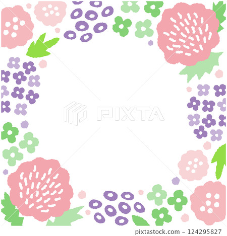 Spring flower vector illustration background 124295827