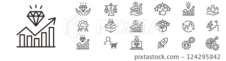business, icon, icons 124295842